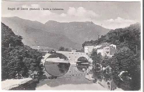 Bagni di Lucca - Ponte a Calavorno 1910 (AK4704)