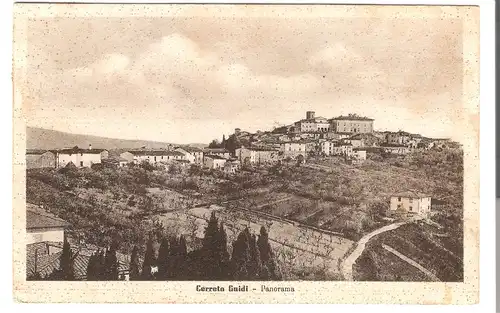 Cerreto Guidi - Panorama von 1912 (AK4714)