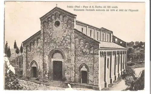 Palaia - Pisa - Pieve di S.Mariino del XIII secolo von 1923 (AK4716)