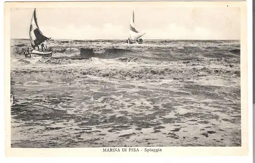 Marina di Pisa - Spiaggia von 1934 (AK4718)