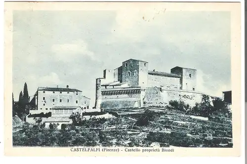 Castelfalfi - Firenze - Castello proprietà Biondi von 1929 (AK4727)