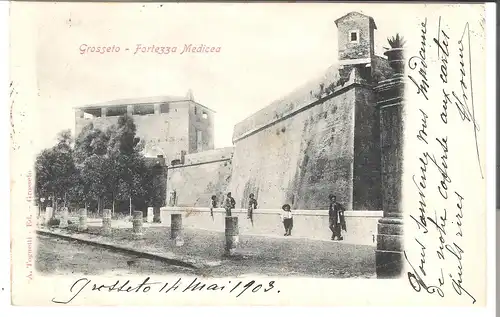 Grosseto - Fortezza Medicea von 1903 (AK4729)