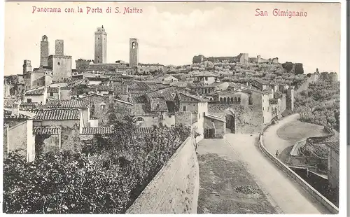 San Gimignano von 1906 (AK4731)
