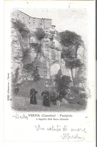 Verna - Casentino - Precipzio von 1906 (AK4734)