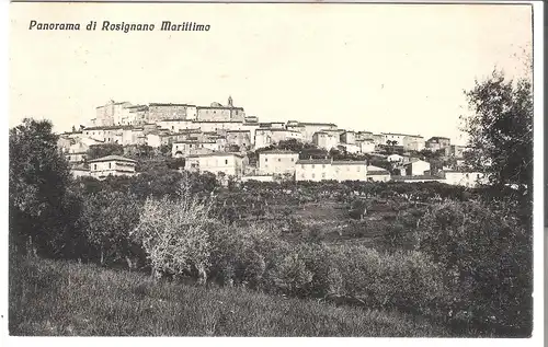 Panorama di Rosignano Marittimo (Livorno) - von 1935 (AK4742)