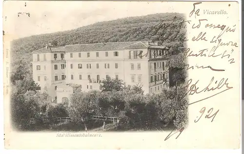 Vicarello - Stal Ilimentobalneare - von 1921 (AK4748)