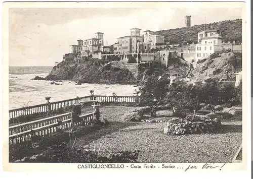 Castiglioncello - Costa Fiorita - Sorriso  - von 1936 (AK4754)