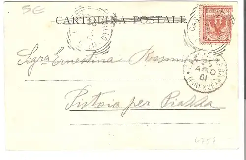 Castiglioncello - Vista dalla Caletta - von 1901 (AK4757)
