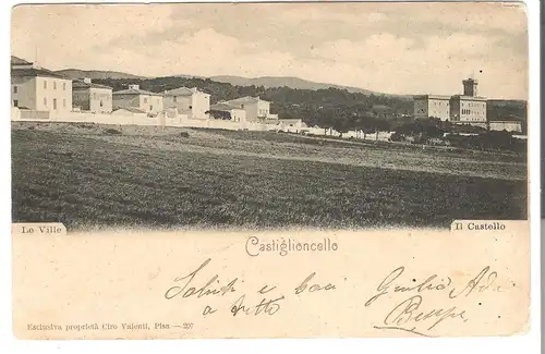 Castiglioncello - Le Ville - Il Castello - von 1901 (AK4761)