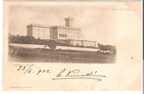Castiglioncello - Castello Barone Patrone - von 1902 (AK4764)