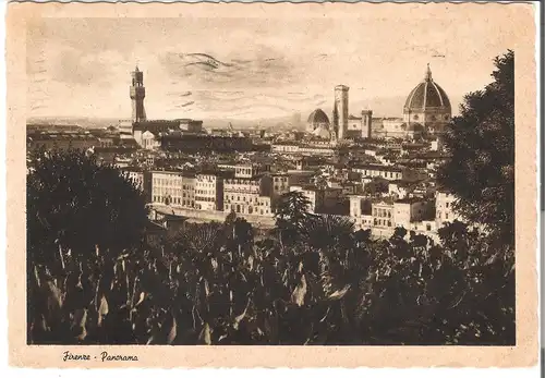 Firenze - Panorama   - von 1942 (AK4769)