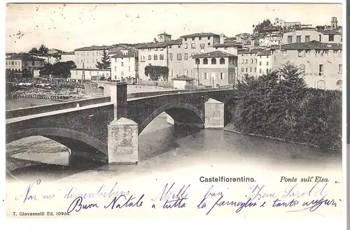 Castelfirorentino - Ponte sull'Elsa   - von 1906 (AK4771)