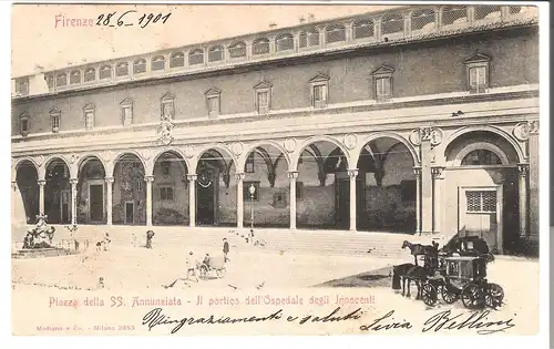 Firenze - Piazza della S. Annaunziata - von 1901 (AK4784)