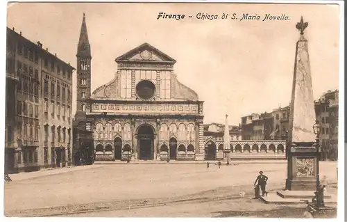 Firenze - Chiesa di s. Maria Novella - von 1930 (AK4789)