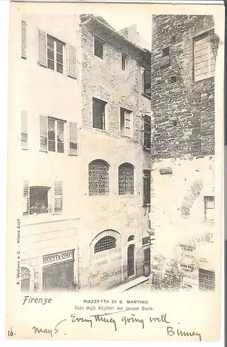 Firenze - Piazetta di S. Martino - von 1903 (AK4790)