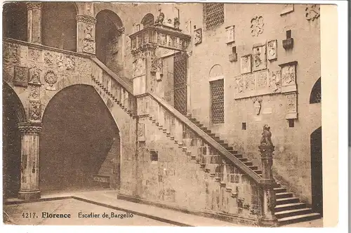 Firenze - Escalier de Bargello - von 1903 (AK4792)