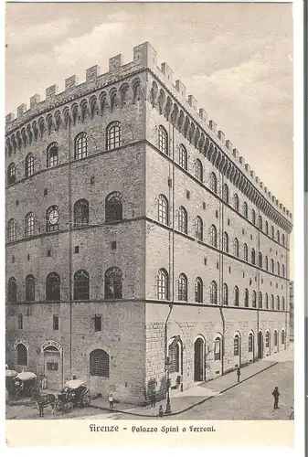 Firenze - Palazzo Spini o Ferroni - von 1920 (AK4794)