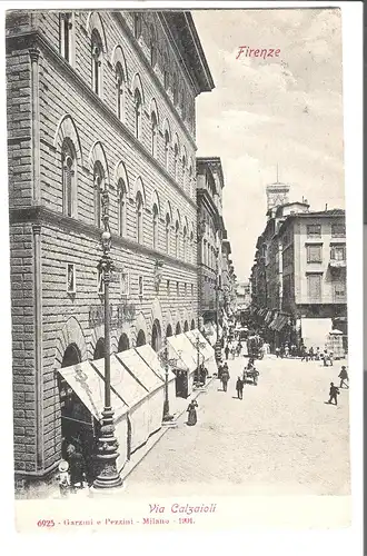 Firenze - Via Calzaioli.- von 1904 (AK4800)
