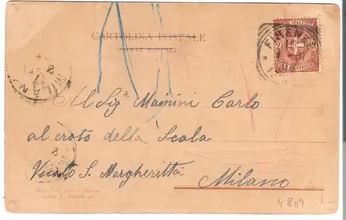 Firenze - Piazza del Duomo - von 1901 (AK4809)