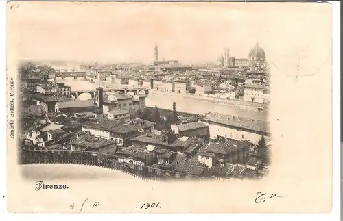 Firenze - Panorama  - von 1901 (AK4813)