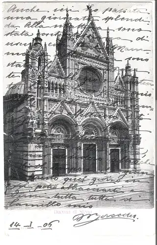 Siena - Duomo  - von 1906 (AK4817)