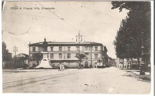 Pisa - Piazza Vitt Emanuele- von 1922 (AK4822)