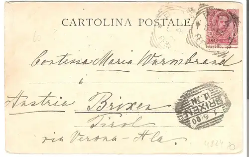 Pisa - Ricordo di Pisa - von 1900 (AK4824)