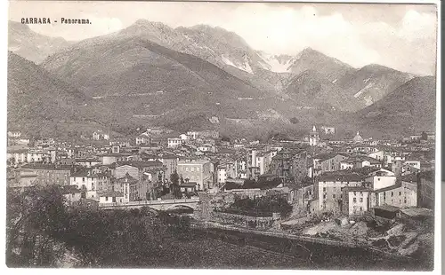 Carrara - Panorama - von 1905 (AK4831)