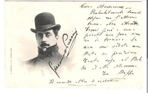 Giacommo Puccini - von 1900 (AK4833)