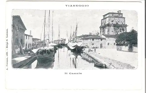 Viareggio - Il Canale von 1903 (AK4835)