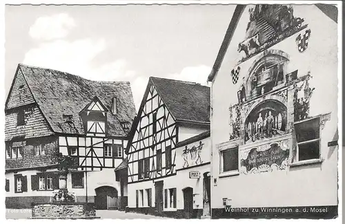 Weinhof zu Winningen a.d. Mosel v.1961 (AK53301)