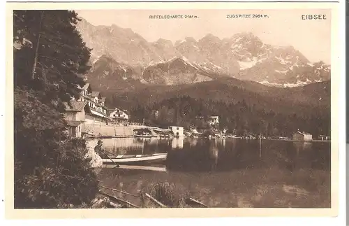 Hotel & Pension "Eibsee" v.1922 (AK53306)