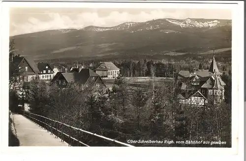 Ober-Schreiberhau Rsgb. - vom Bahnhof aus gesehen  v.1930 (AK53325)