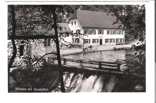 Wimsen bei Zwiefalten - Restaurant bei den Höhlen  v.1930 (AK53338)