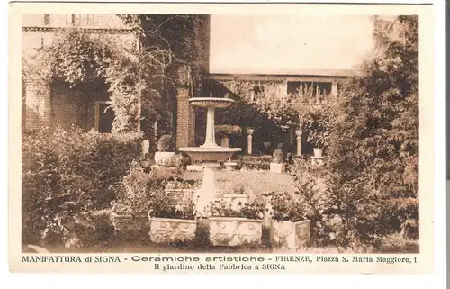 manifattura di signa - ceramiche artistiche - Firenze, v.1928 (AK53352)