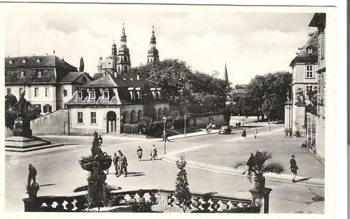 Fulda - Barockstadt, Blick vom Kurfürst auf Bonifatiusdenkmal v.1941 (AK53364)