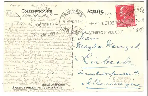 Évian-les-Bains v.1930 (AK53389)