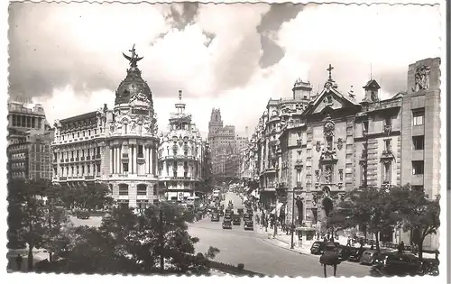 Madrid - Calle de Alcalá y Avda de José Antonio v.1952 (AK4900)