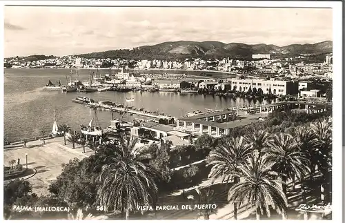 Palma - Mallorca - Vista Parcial del Puerto v.1958 (AK4906)
