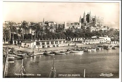 Palma - Mallorca - Detaile del Puerto v.1958 (AK4913)