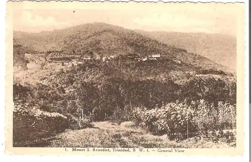 Trinidad, Mount S.Benedict - General View v.1915 (AK4959)