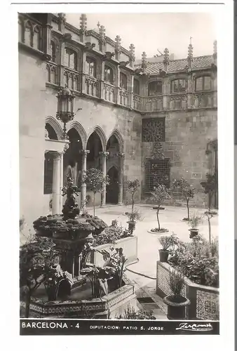 Barcelona - Diputacion: Patio S. Jorge v.1955 (AK4963)