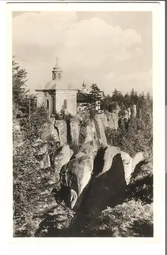 Kaple Panny Marie Sněžné na Hvězdě z roku 1733 v.1957 (AK4965)