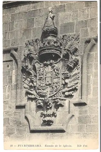 Fuenterrabia, Eseudo de la Iglesia v.1911 (AK4975)