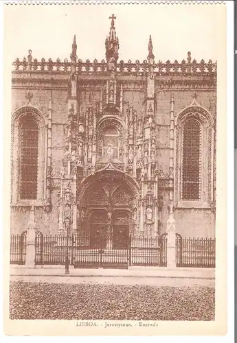 Lisboa - Jeronimos - Enstrada v.1928 (AK4981)