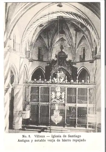 Villena - Iglesia de Santiago v.1932 (AK4987)