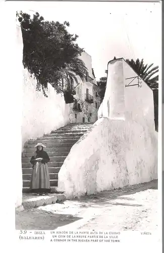 Ibiza - Un Rincón de la Alta de la Ciudad v.1955 (AK4999)