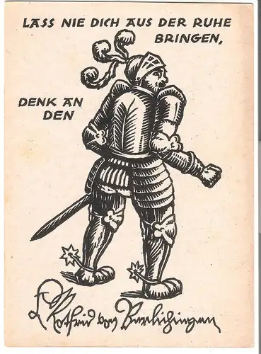 Lass nie Dich aus der ruhe bringen, denk an den ...... v.1956 (AK53505)