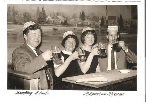 Hamburg - St.Pauli  -  Zillertal bleibt Zillertal - Stammtisch  v.1959 (AK53509-1)