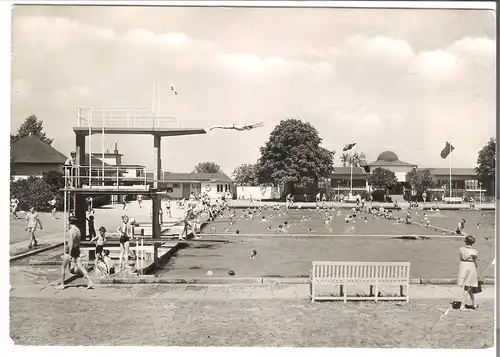 Waltershausen - Schwimmbad    v.1960 (AK53516)